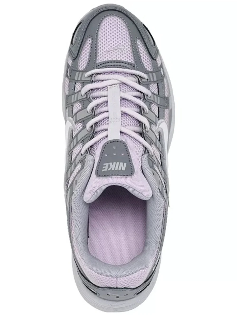 Nike Kids P-6000 shoes Lavender & Gray Mesh Athletic Sneakers